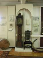 Часы и кресло из дома братьев Бажениных XVIII век.